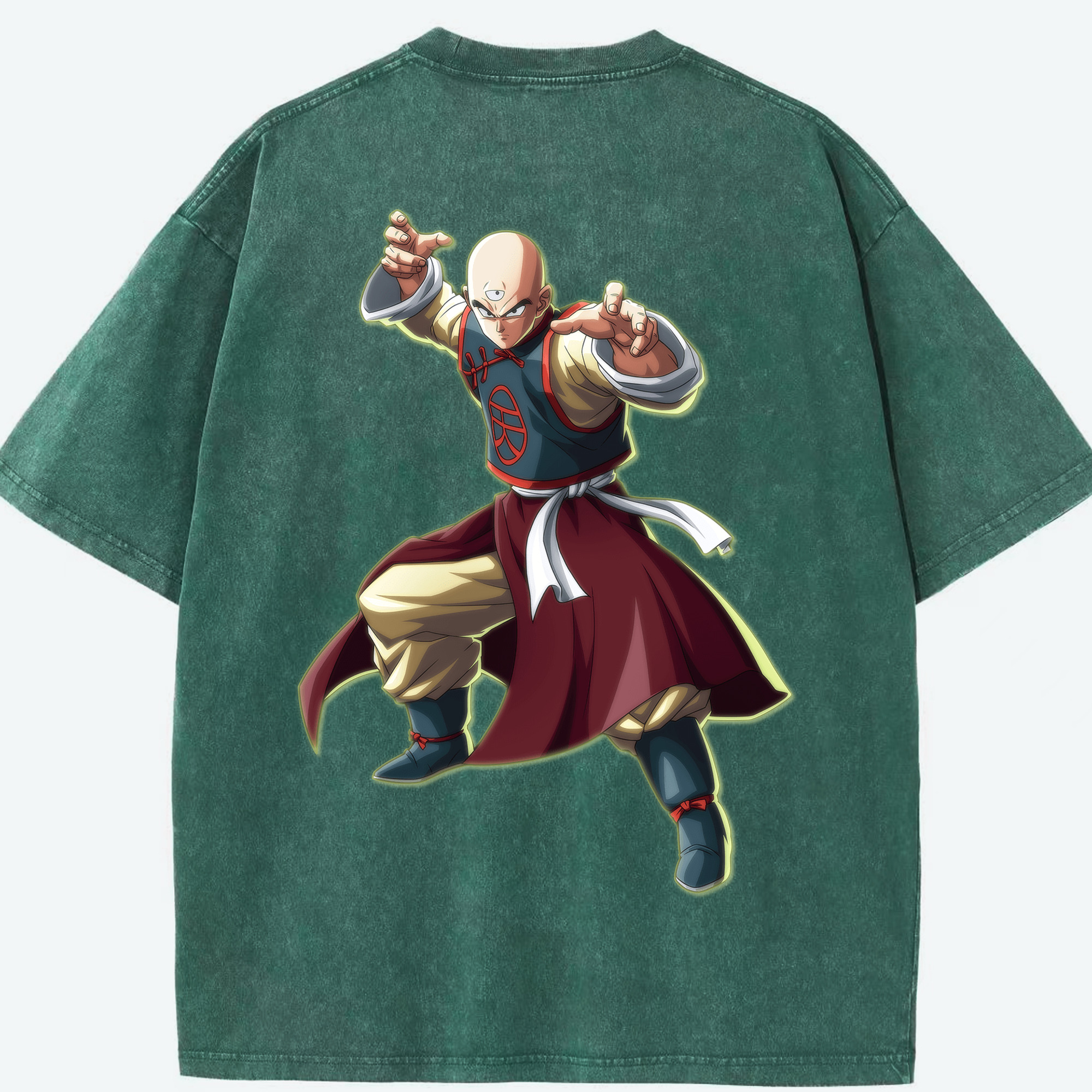 （画像用） ドラゴンボール DRAGON BALL 綿100% ヴィンテージ風 半袖Tシャツ（背面プリント）